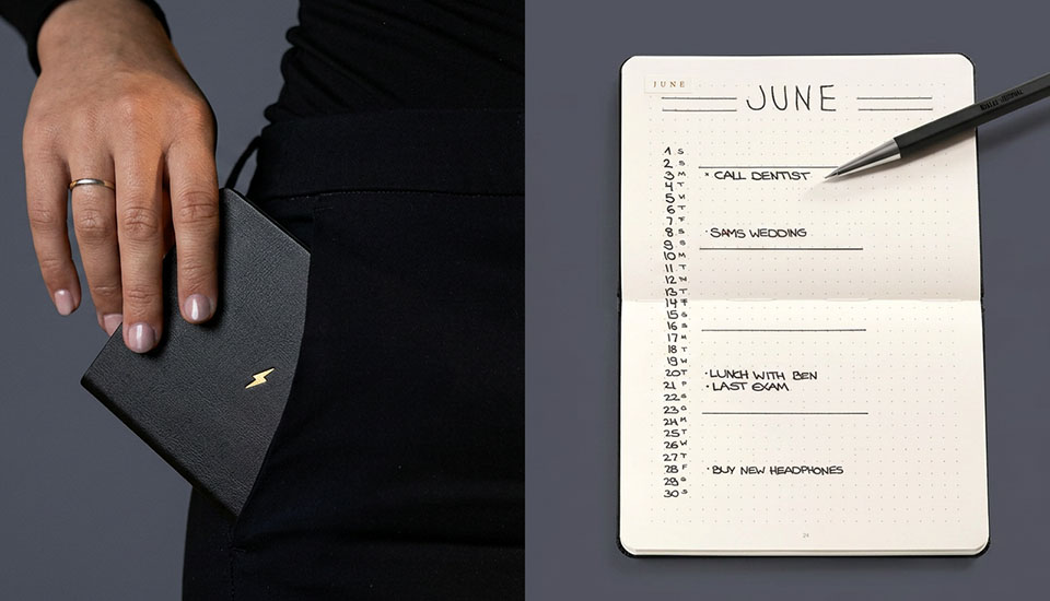 zapisniky bullet journal pocket foto 2_1